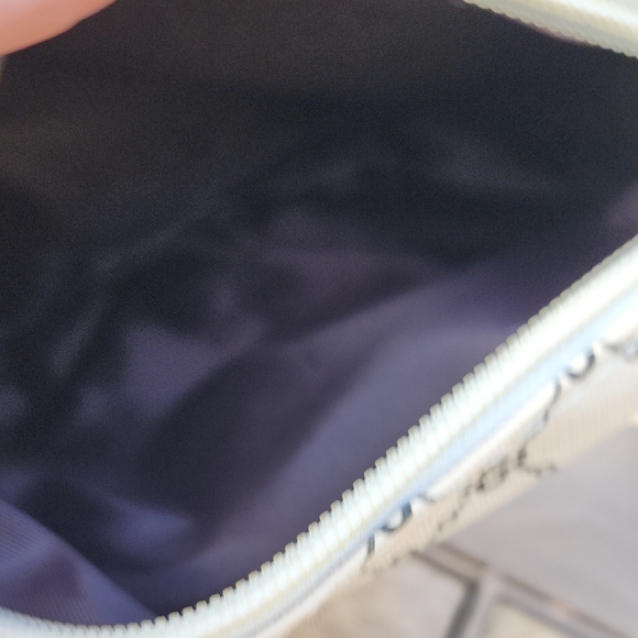 Elegant  Patterned White and Black Women's Bag Set - Picture 10 of 15